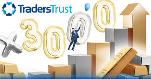 TradersTrustの貴金属CFDレバレッジが100倍→3,000倍に！