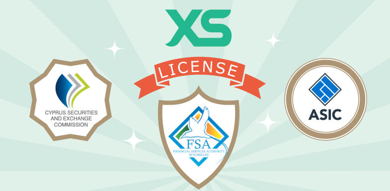 XS.comはグループで3つの金融ライセンスを保有